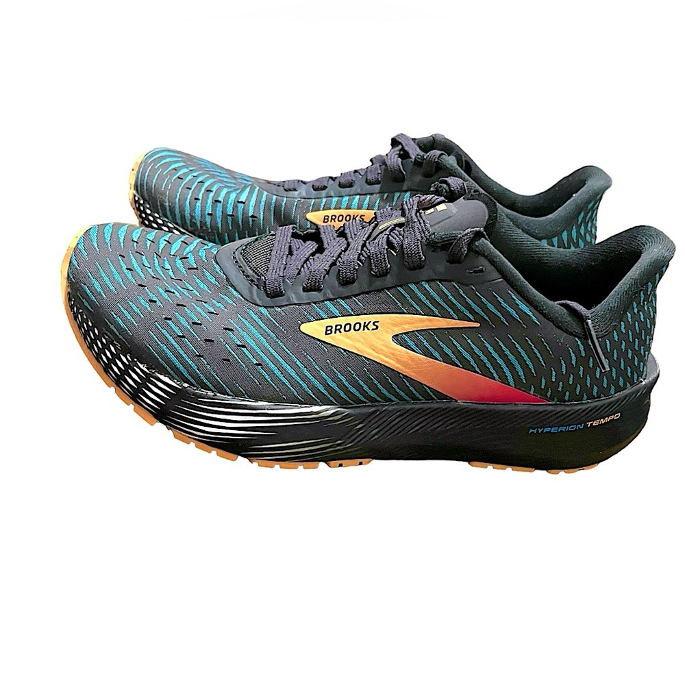NEW Brooks Hyperion Tempo Blue Phantom Cosmo Size 5